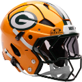 Helmets, Full Size Helmet: Green Bay Packers Axiom Football Helmet