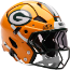 Green Bay Packers Axiom Football Helmet