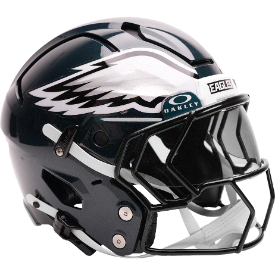 Philadelphia Eagles Axiom Football Helmet