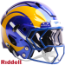 Los Angeles Rams Axiom Football Helmet