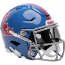 Mississippi (Ole Miss) Rebels Mid Sized SpeedFlex Helmet <i>Powder Blue</i>