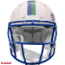 Seattle Seahawks Speed Football Helmet <B>RETRO</B>