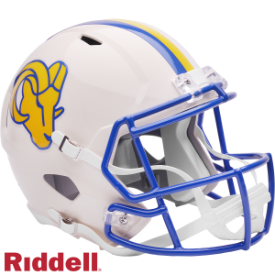 Los Angeles Rams Speed Replica Football Helmet <B>RETRO </B>