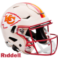 Helmets, Full Size Helmet: Kansas City Chiefs SpeedFlex Football Helmet <B>RETRO</B>
