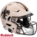 Helmets, Full Size Helmet: New Orleans Saints SpeedFlex Football Helmet <B>RETRO</B>