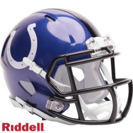Indianapolis Colts NFL Mini Speed Football Helmet <i>2026 Rivalries</i>