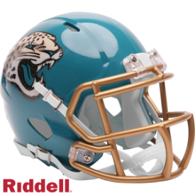 Jacksonville Jaguars NFL Mini Speed Football Helmet <B>2026 Rivalries</B>