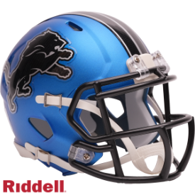 Detroit Lions NFL Mini Speed Football Helmet <B>2026 Rivalries</B>
