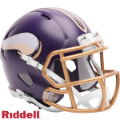 Helmets, Mini Helmets: Minnesota Vikings NFL Mini Speed Football Helmet <B>2026 Rivalries</B>