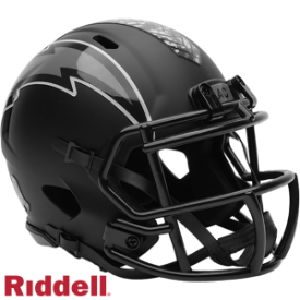 Los Angeles Chargers NFL Mini Speed Football Helmet <B>SALUTE TO SERVICE 5</B>