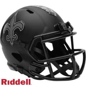 New Orleans Saints NFL Mini Speed Football Helmet <B>SALUTE TO SERVICE 5</B>