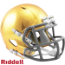 Notre Dame Fighting Irish NCAA Mini Speed Football Helmet <B>HydroSkin</B>