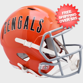 Cincinnati Bengals Speed Throwback Football Helmet