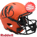 Helmets, Full Size Helmet: Cincinnati Bengals Speed Replica Football Helmet <B>RAVE</B>