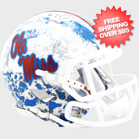 Mississippi (Ole Miss) Rebels Powder Blue Mini Speed Football Helmet